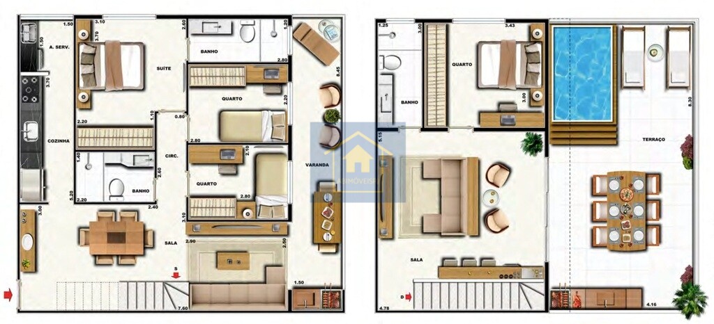 Cobertura à venda com 3 quartos, 160m² - Foto 44