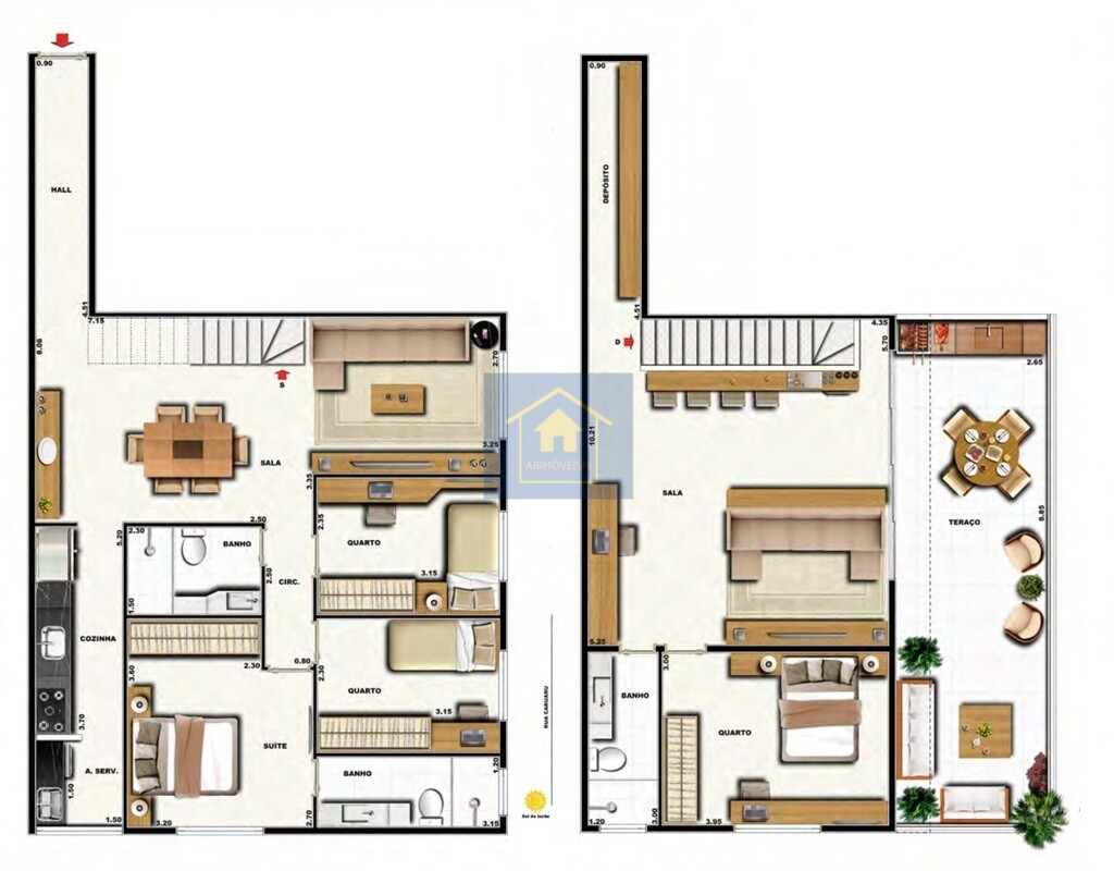 Cobertura à venda com 3 quartos, 160m² - Foto 47