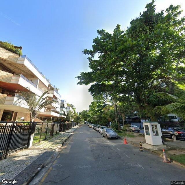 Imagem estática do "Street View" da localização