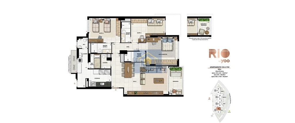 Apartamento à venda com 3 quartos, 155m² - Foto 42