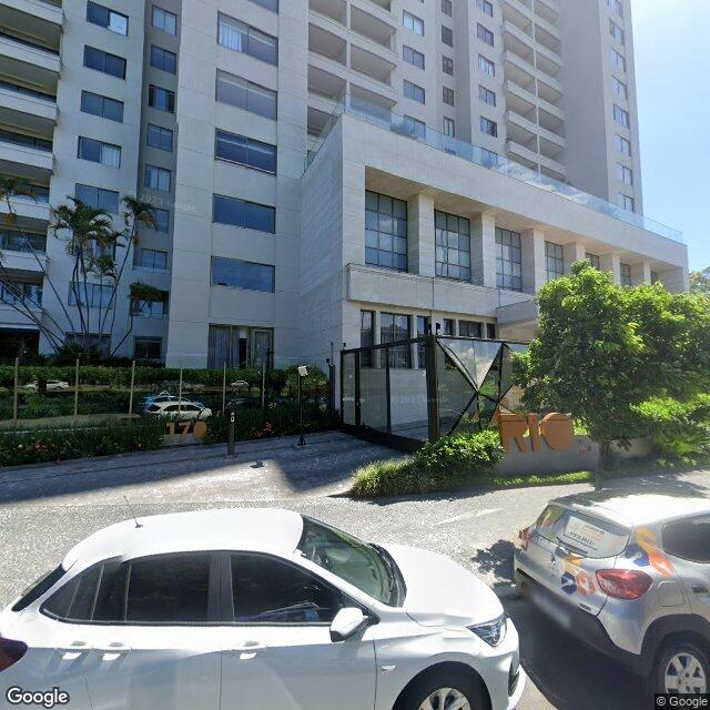 Imagem estática do "Street View" da localização