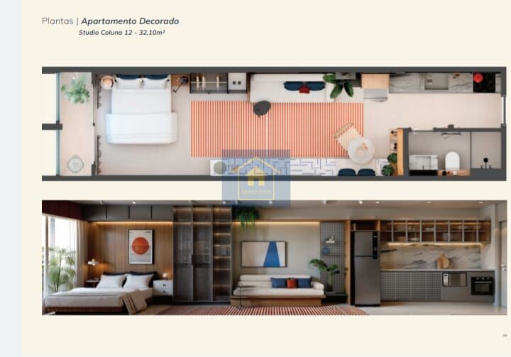 Apartamento, 1 quarto, 32 m² - Foto 16