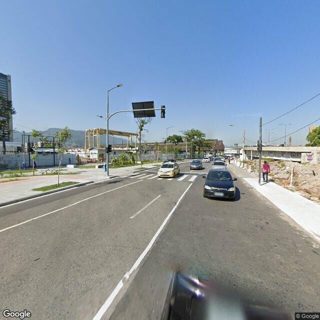 Imagem estática do "Street View" da localização