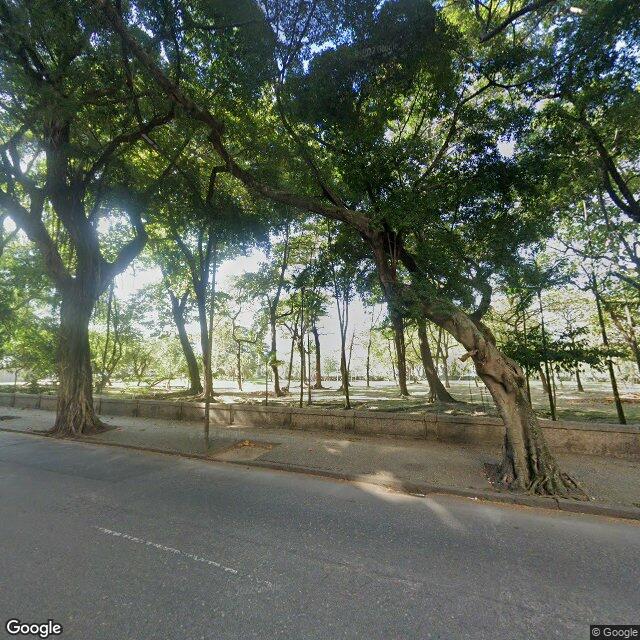 Imagem estática do "Street View" da localização