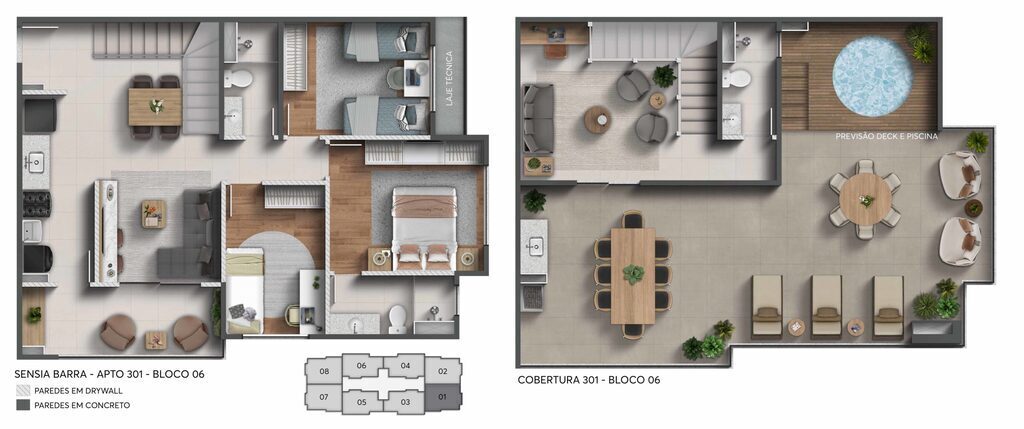 Apartamento à venda com 2 quartos, 124m² - Foto 26