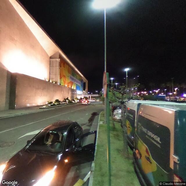 Imagem estática do "Street View" da localização