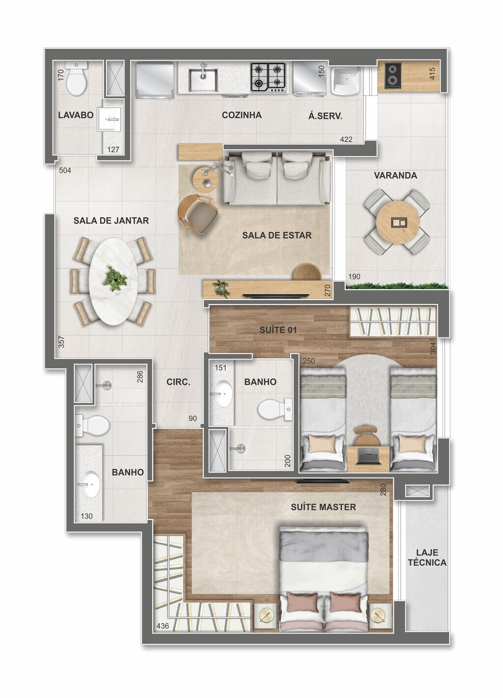 Apartamento à venda com 2 quartos, 69m² - Foto 69