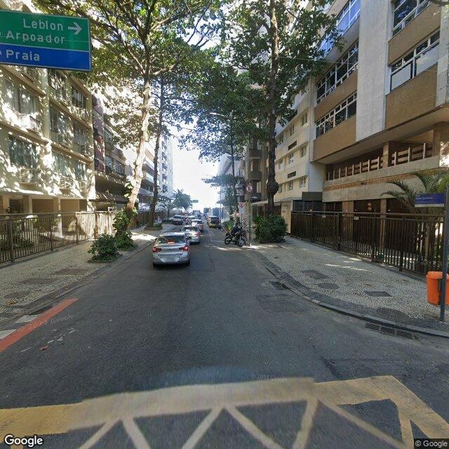 Imagem estática do "Street View" da localização