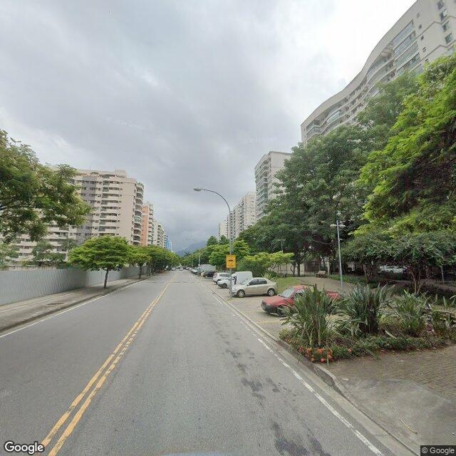 Imagem estática do "Street View" da localização