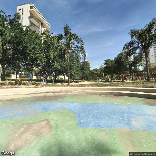 Imagem estática do "Street View" da localização