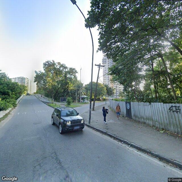 Imagem estática do "Street View" da localização