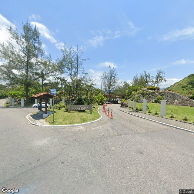 Imagem estática do "Street View" da localização