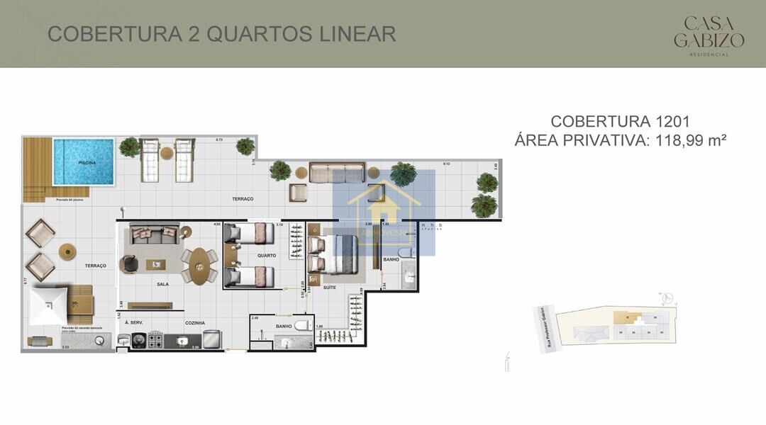 Apartamento à venda com 2 quartos, 79m² - Foto 25