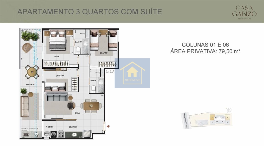 Apartamento à venda com 2 quartos, 79m² - Foto 24