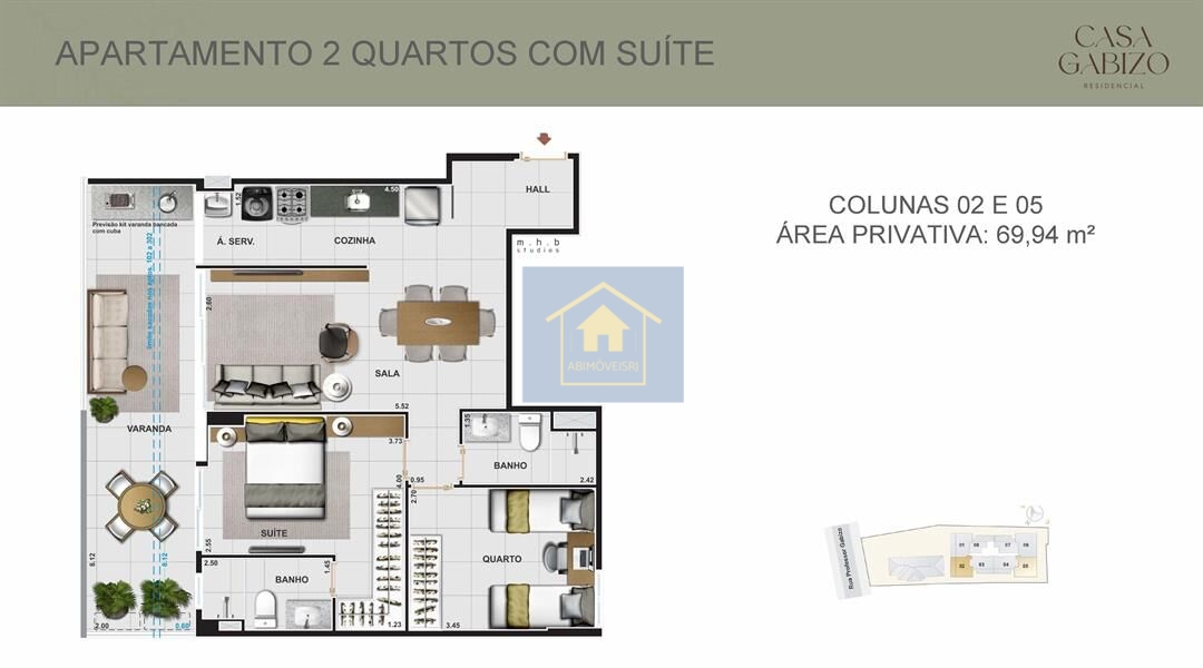 Apartamento à venda com 2 quartos, 79m² - Foto 23