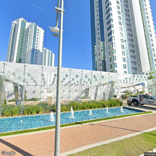 Imagem estática do "Street View" da localização