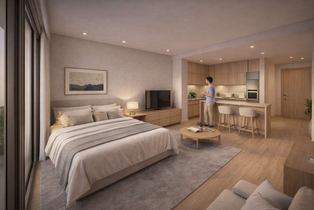Apartamento, 1 quarto, 32 m² - Foto 15