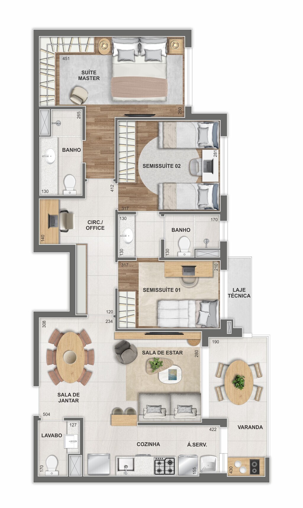 Apartamento à venda com 2 quartos, 69m² - Foto 72