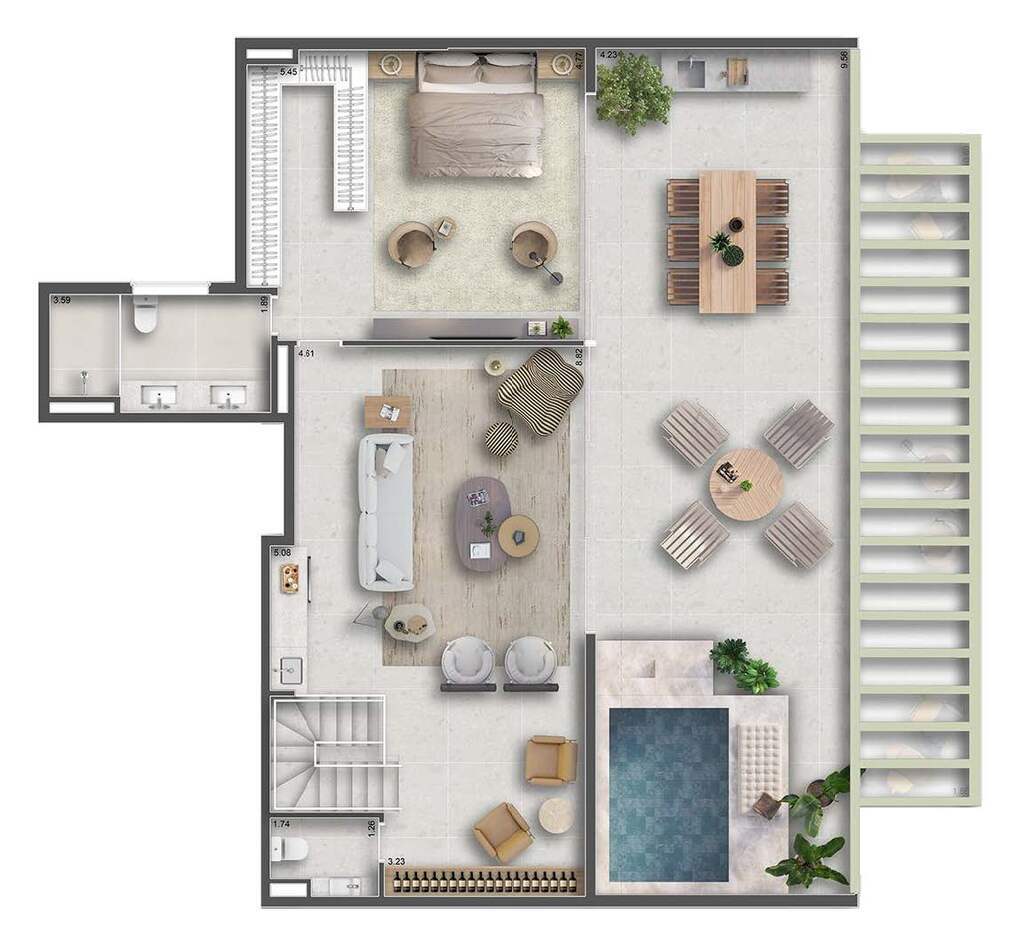 Apartamento, 3 quartos, 166 m² - Foto 22