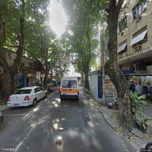 Imagem estática do "Street View" da localização