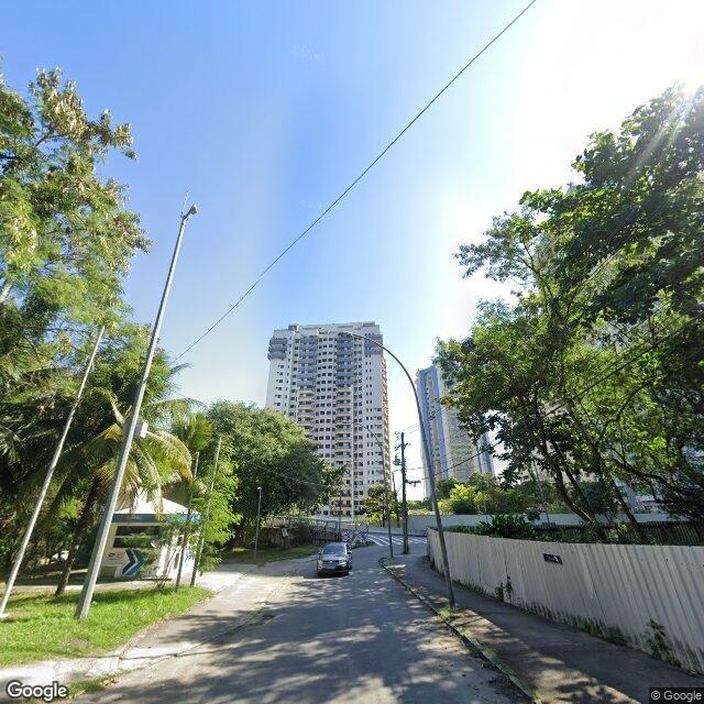 Imagem estática do "Street View" da localização