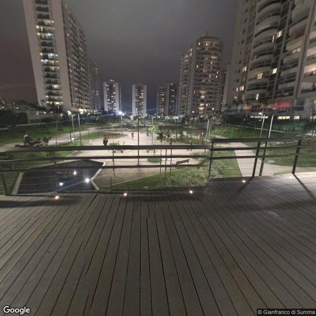 Imagem estática do "Street View" da localização