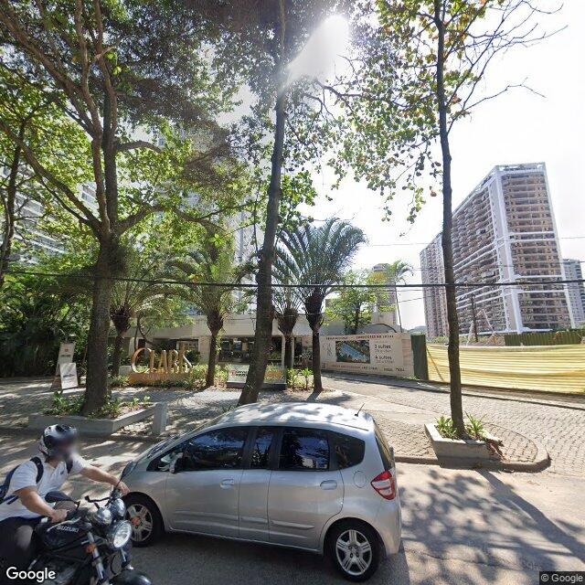 Imagem estática do "Street View" da localização