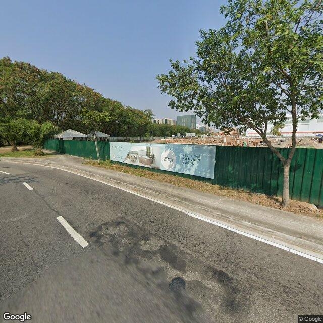 Imagem estática do "Street View" da localização