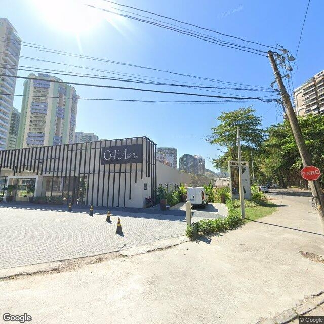 Imagem estática do "Street View" da localização