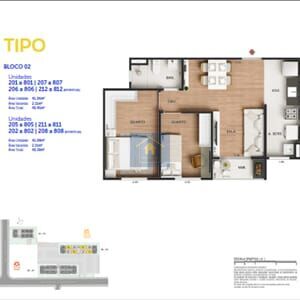 Apartamento à venda com 2 quartos, 45m² - Foto 19