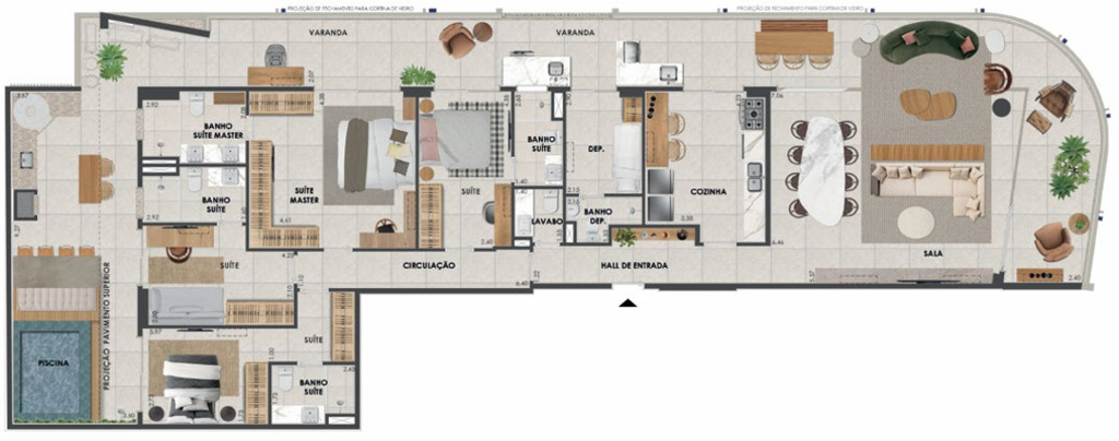 Apartamento, 4 quartos, 253 m² - Foto 16