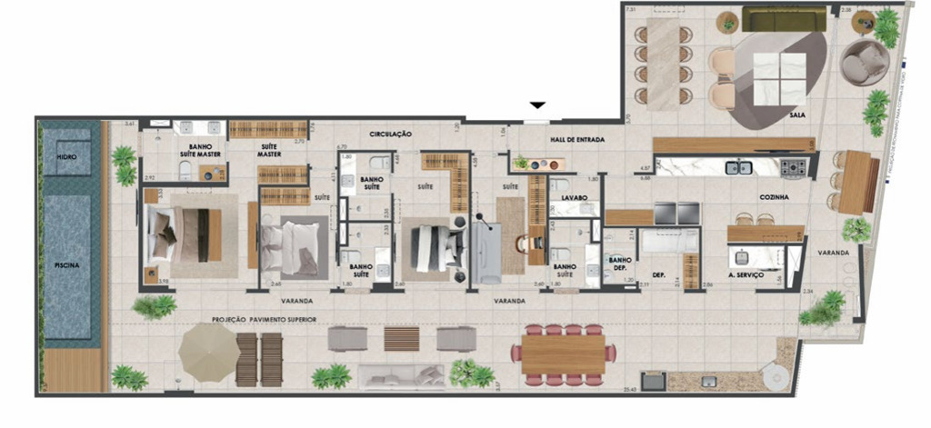 Apartamento, 4 quartos, 253 m² - Foto 17