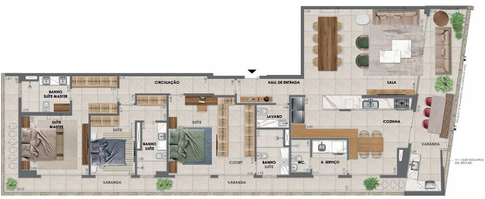 Apartamento, 4 quartos, 253 m² - Foto 21