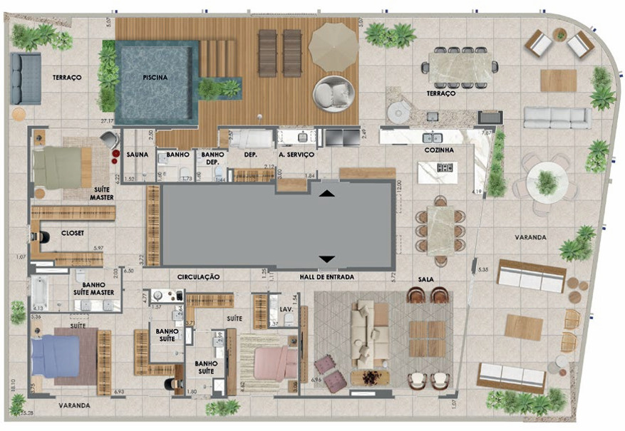 Apartamento, 4 quartos, 253 m² - Foto 25