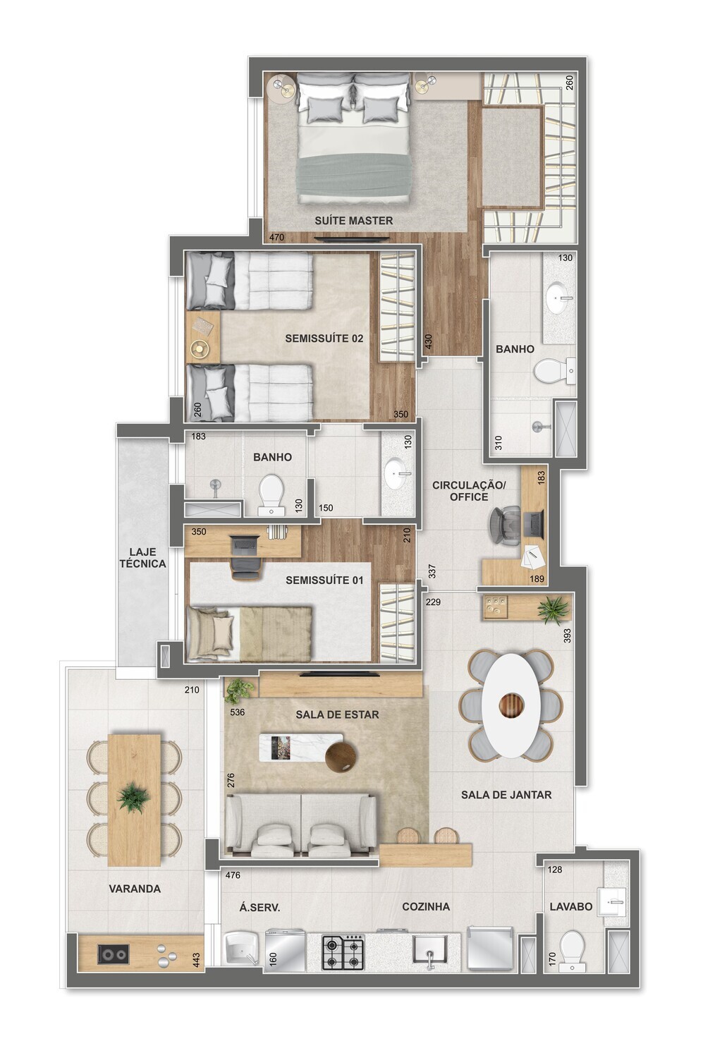 Apartamento à venda com 4 quartos, 145m² - Foto 45