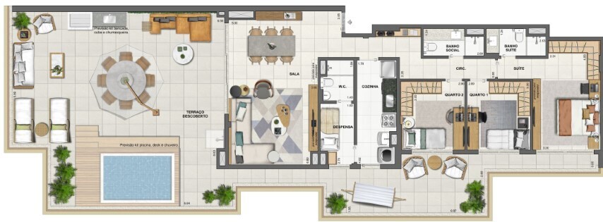 Apartamento à venda com 4 quartos, 165m² - Foto 68