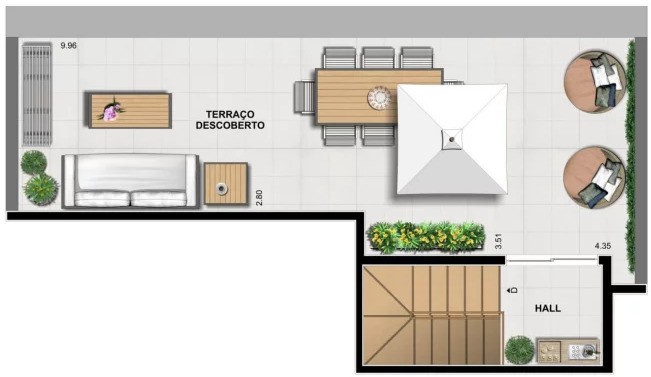 Apartamento à venda com 2 quartos, 56m² - Foto 42