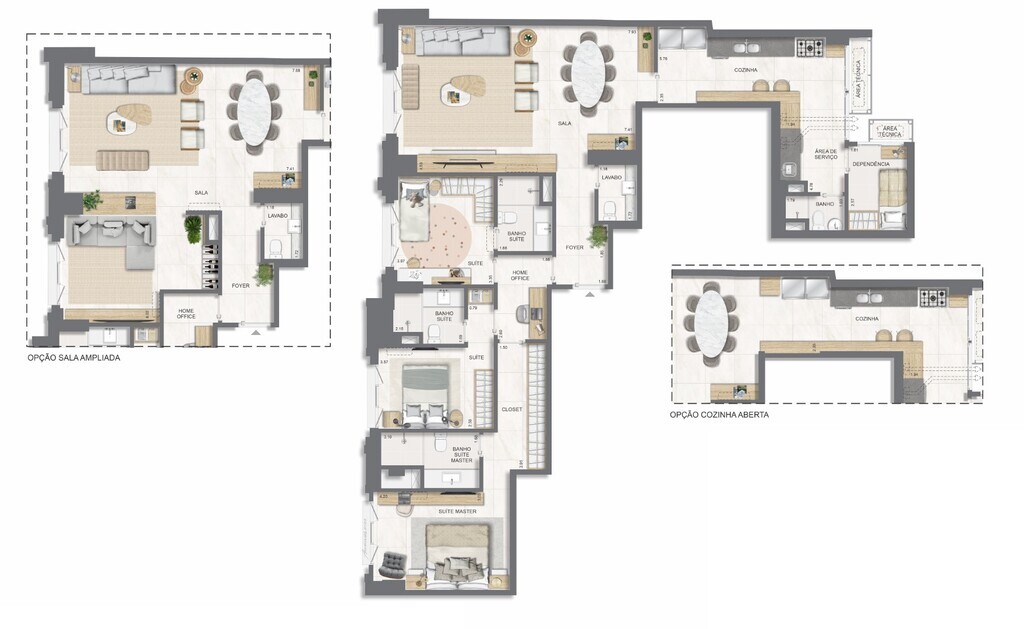 Apartamento, 4 quartos, 211 m² - Foto 46