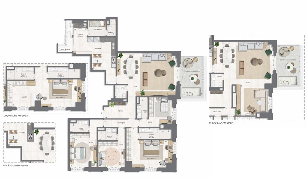 Apartamento, 4 quartos, 211 m² - Foto 76