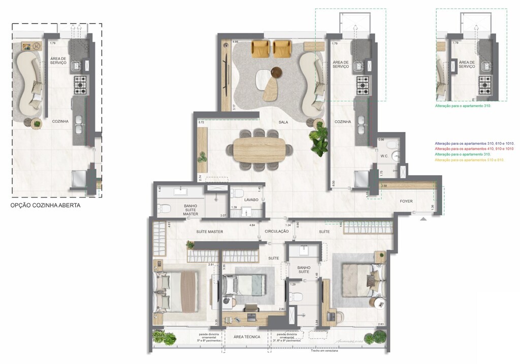 Apartamento, 4 quartos, 211 m² - Foto 44