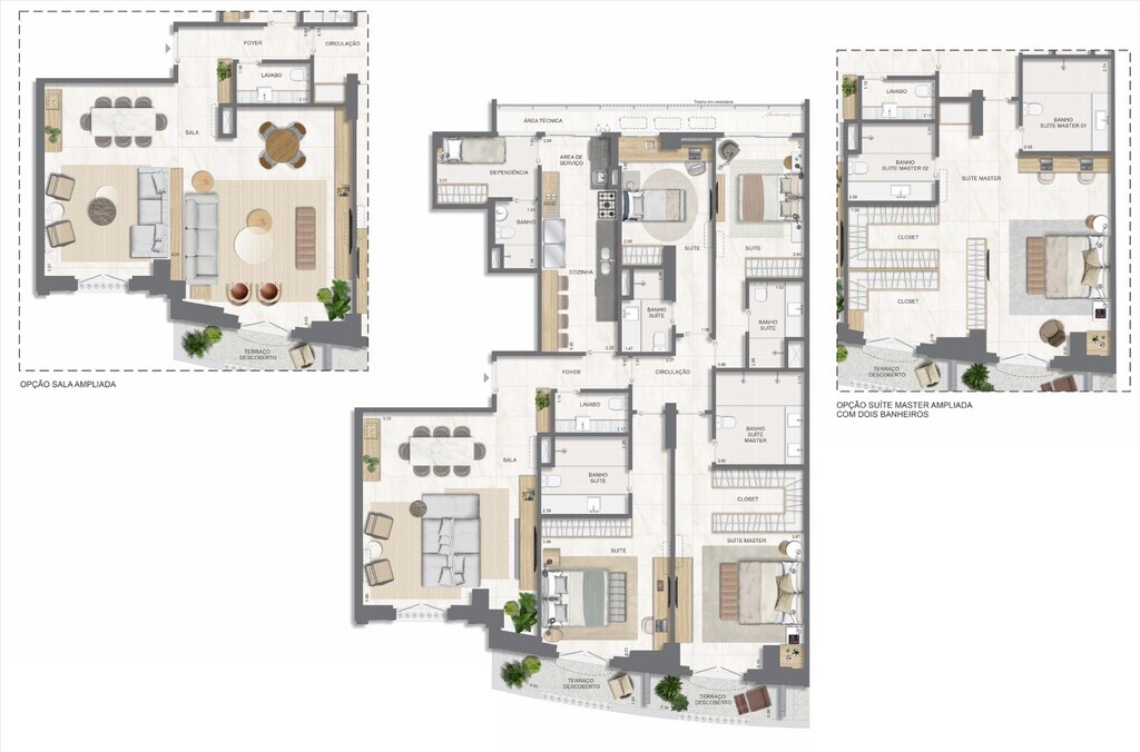 Apartamento, 4 quartos, 211 m² - Foto 75
