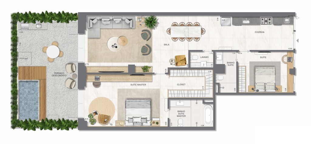 Apartamento, 4 quartos, 211 m² - Foto 55
