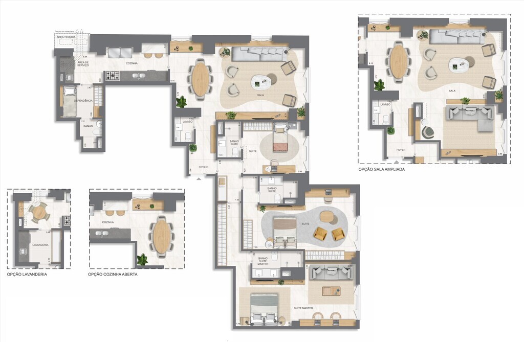 Apartamento, 4 quartos, 211 m² - Foto 63