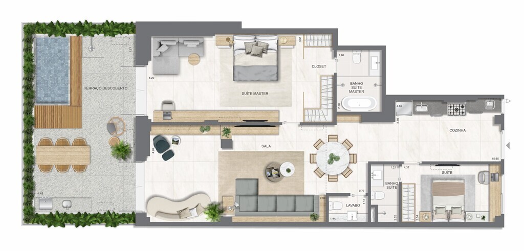 Apartamento, 4 quartos, 211 m² - Foto 54