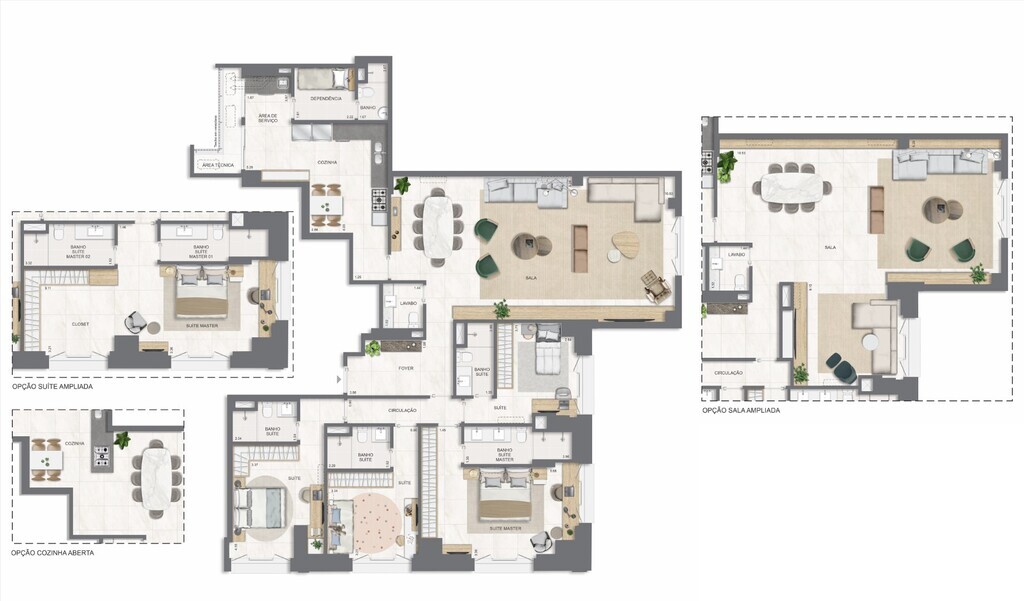 Apartamento, 4 quartos, 211 m² - Foto 77