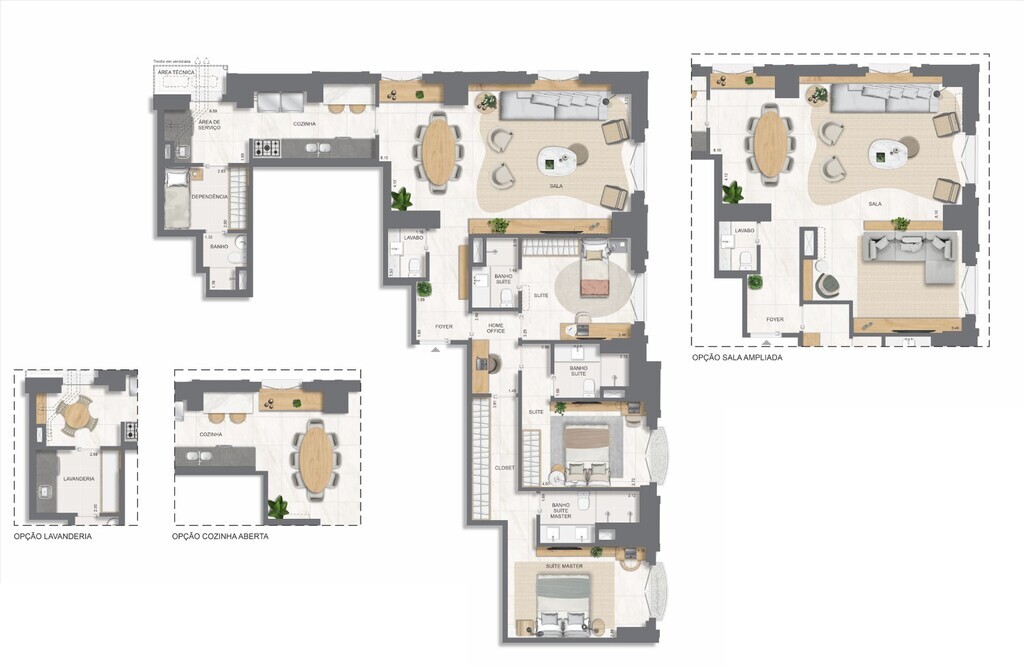 Apartamento, 4 quartos, 211 m² - Foto 49