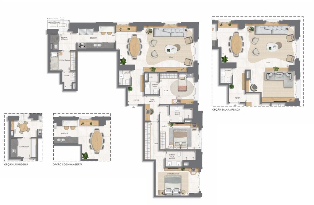 Apartamento, 4 quartos, 211 m² - Foto 48