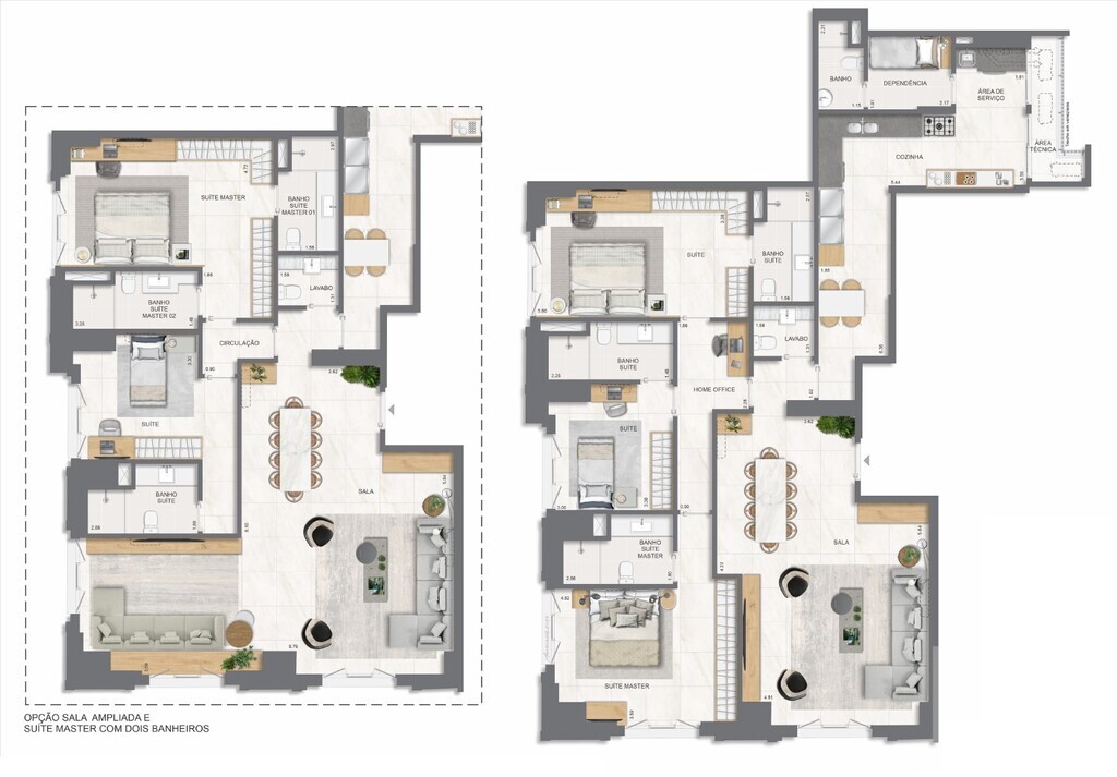 Apartamento, 4 quartos, 211 m² - Foto 57
