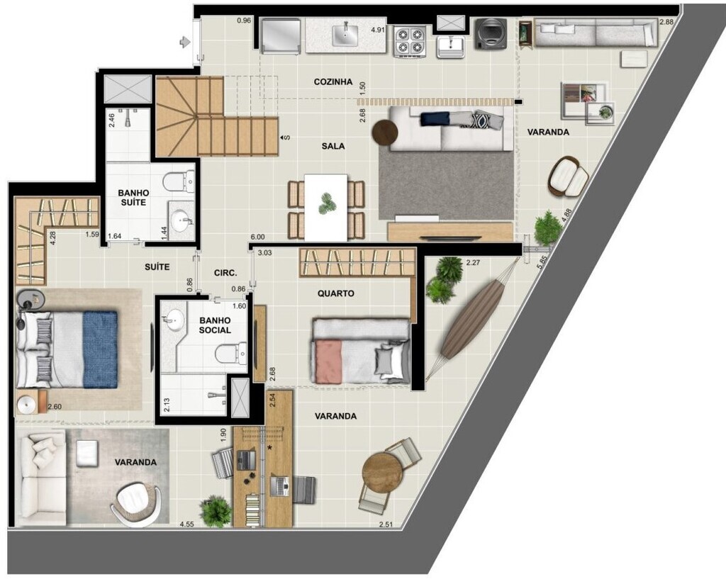 Apartamento à venda com 2 quartos, 82m² - Foto 37