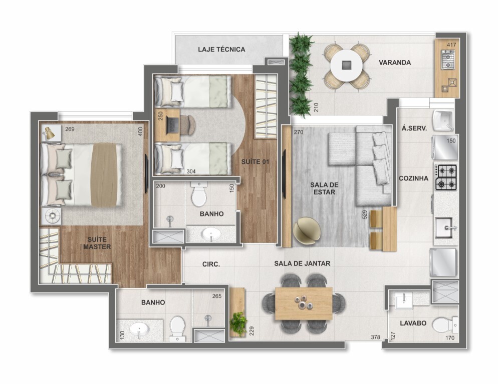 Apartamento à venda com 3 quartos, 88m² - Foto 64